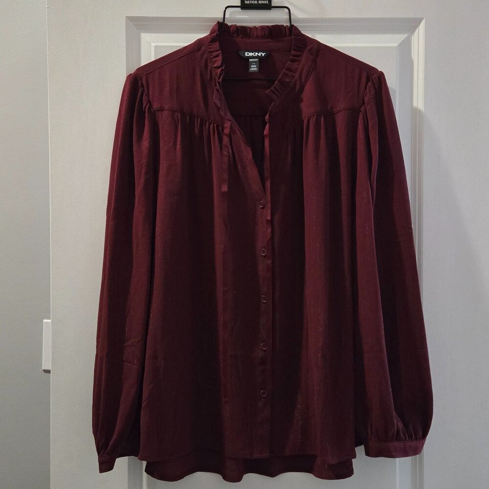 DKNY blouse size XL